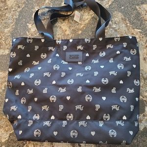 Large Pink Victorias Secret Tote Bag
